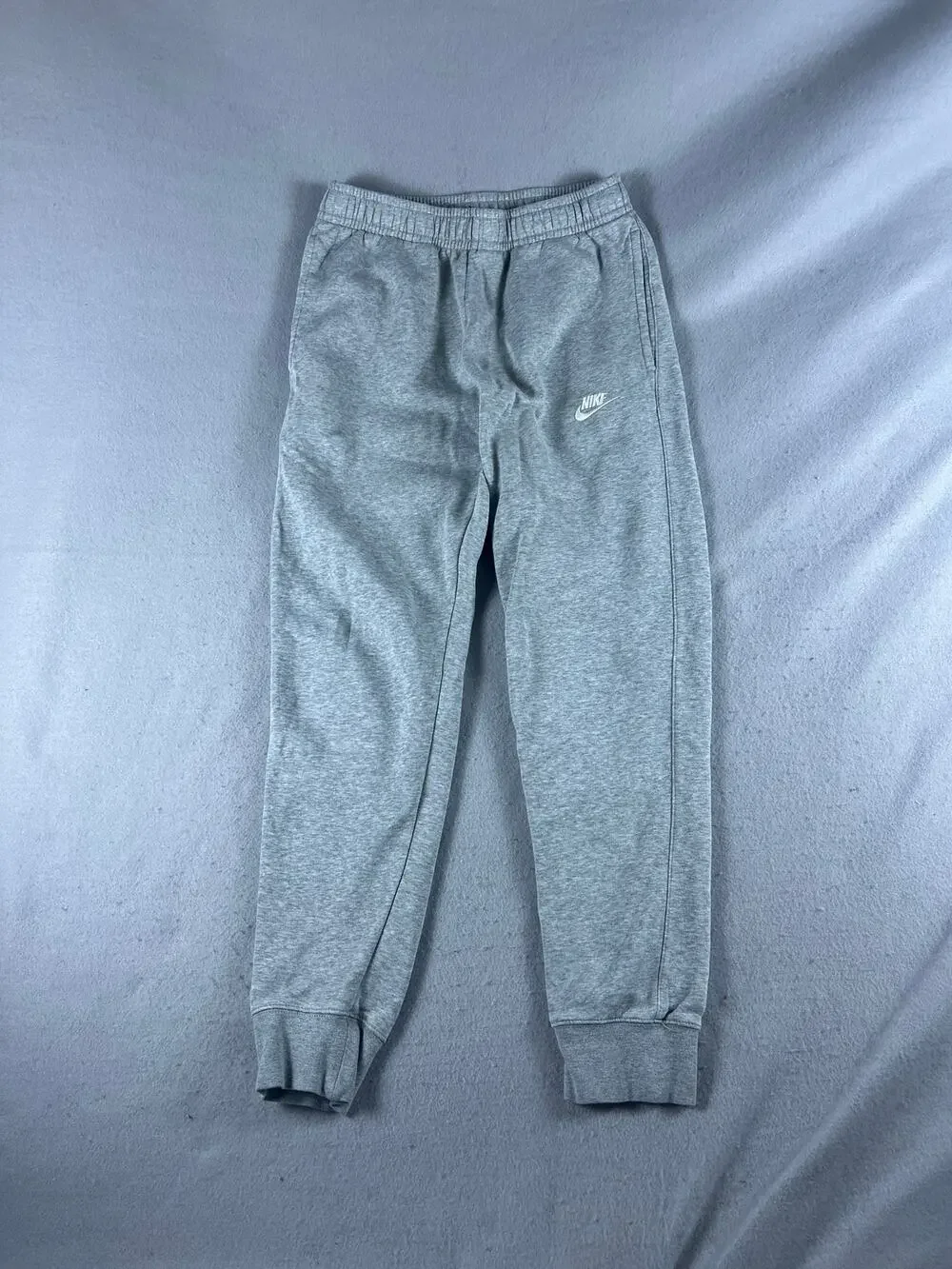 Nike Club Fleece Sweatpants Mens S Gray Tapered Futura Logo Fleece Joggers Sport